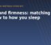 Loft and firmness: matching a pillow to how you sleep - a guide from Craig's Beds Mattress Store NYC